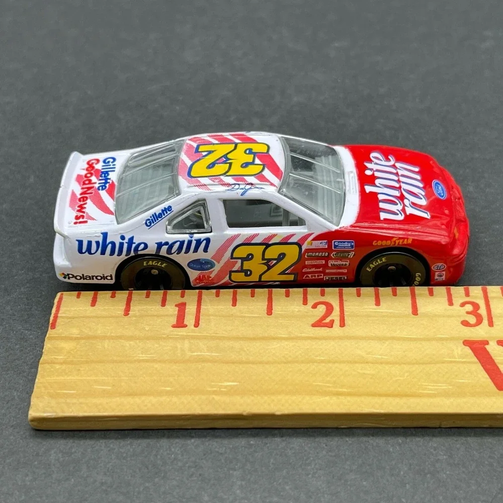 Racing Champions White Rain‎ #32 Dale Jarrett Ford T-Bird Stock Car NASCAR 1/64